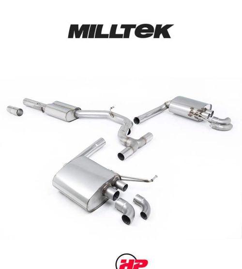 MILLTEK OPF Back Exhaust System VW Arteon R-Line 2021+ - Part Resonated Non-Valved System (Road+)