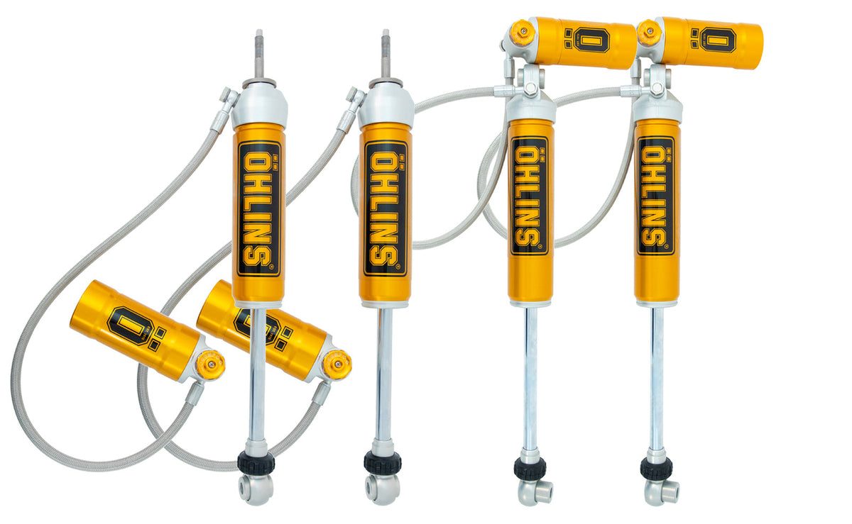 Ohlins Adventure 2 Way adjustable shocks Suzuki Jimny GJ