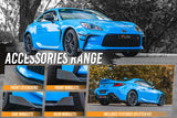 GR86 ZN8 Full Lip Splitter Set (TEXTURED BLACK) - ModsDirect