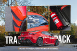 ZD8 BRZ Full Lip Splitter Set (TEXTURED BLACK) - ModsDirect