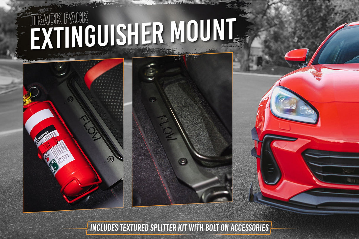 ZD8 BRZ Full Lip Splitter Set (TEXTURED BLACK) - ModsDirect