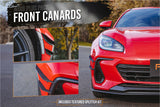 ZD8 BRZ Full Lip Splitter Set (TEXTURED BLACK) - ModsDirect