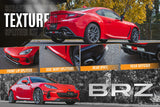 ZD8 BRZ Full Lip Splitter Set (TEXTURED BLACK) - ModsDirect