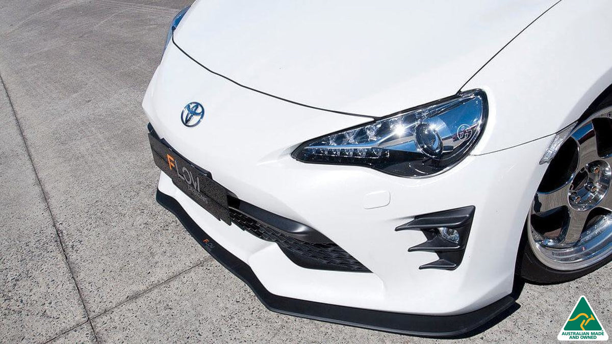 Toyota 86 (Facelift) Front Lip Splitter V1 (Without Support Rods)