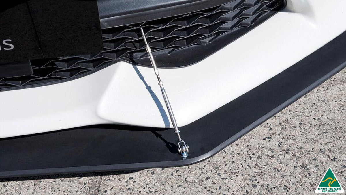 Toyota 86 (Facelift) Front Lip Splitter V2 (With Support Rods)