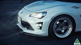 Toyota 86 (Facelift) Front Lip Splitter V2 (With Support Rods)
