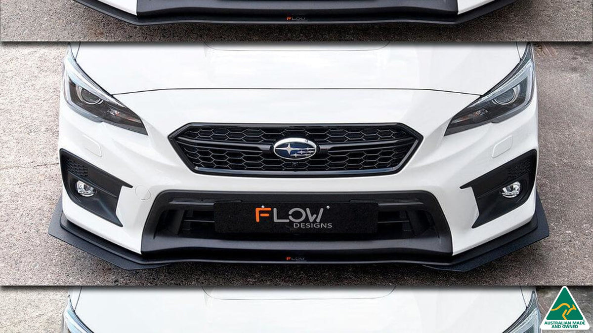 VA WRX & STI Front Lip Splitter Extensions (Pair)