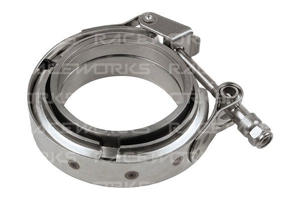 RACEWORKS | Stainless Steel V-Band Flange & Clamp Kits