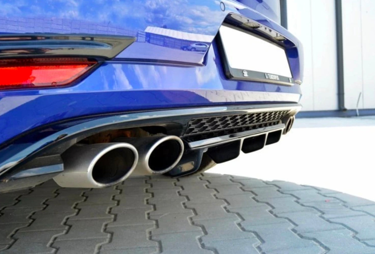 MAXTON DESIGN | Central Rear Splitters (VW Golf MK7.5R) - ModsDirect