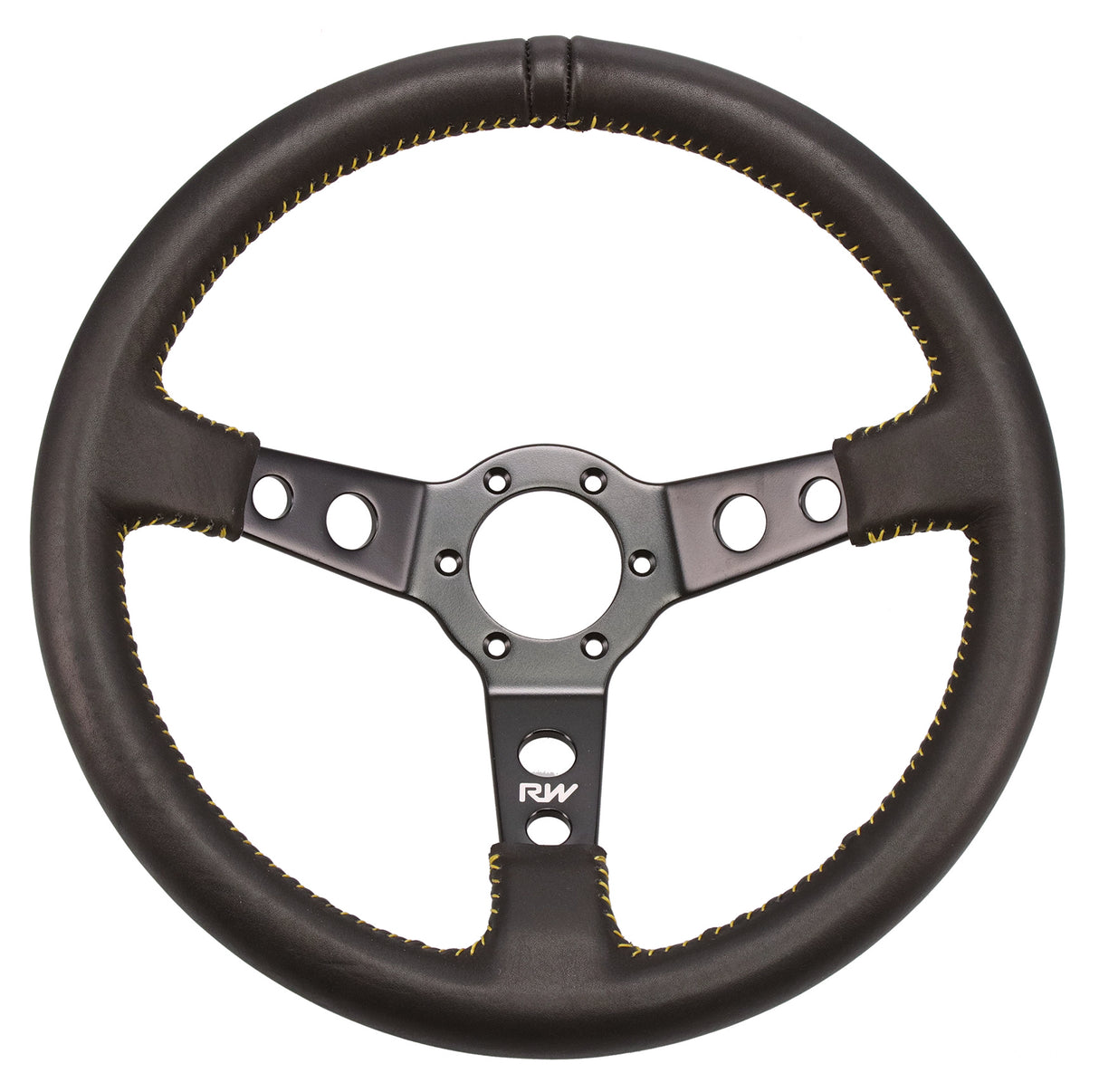 RACEWORKS | Racing Steering Wheel (Suede or Leather)