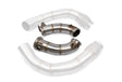 VRSF Racing Downpipes S63R 2018 – 2023 BMW M5 & M8 F90 F91 F92 F93 (Primary Race Downpipes/ Heat Shield)
