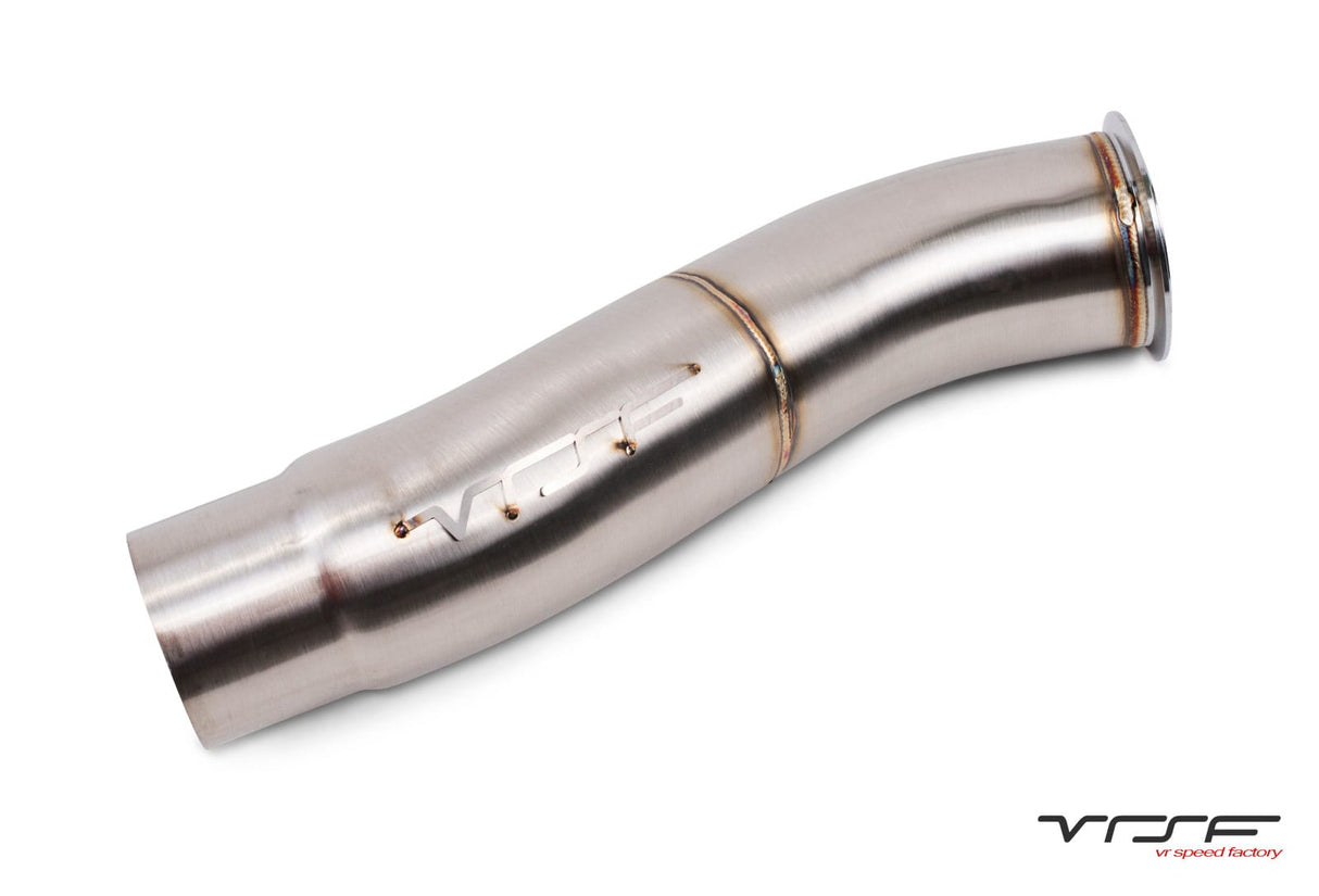 VRSF Downpipe Upgrade N55 2011 – 2018 BMW X3 35i & X4 35i F25/F26 (Racing Downpipes/ Brushed Finish)