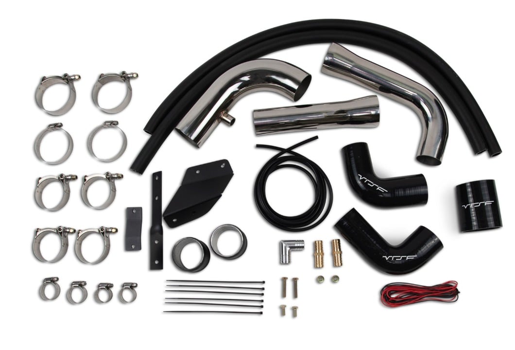 VRSF Stainless Steel High Flow Inlet Intake Kit N54 07-10 BMW 335i / 08-10 BMW 135i (1.75" Turbo Inlet)
