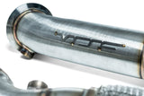 VRSF Race Downpipes BMW M3 M4 S58 G80 G82 G83 Brushed