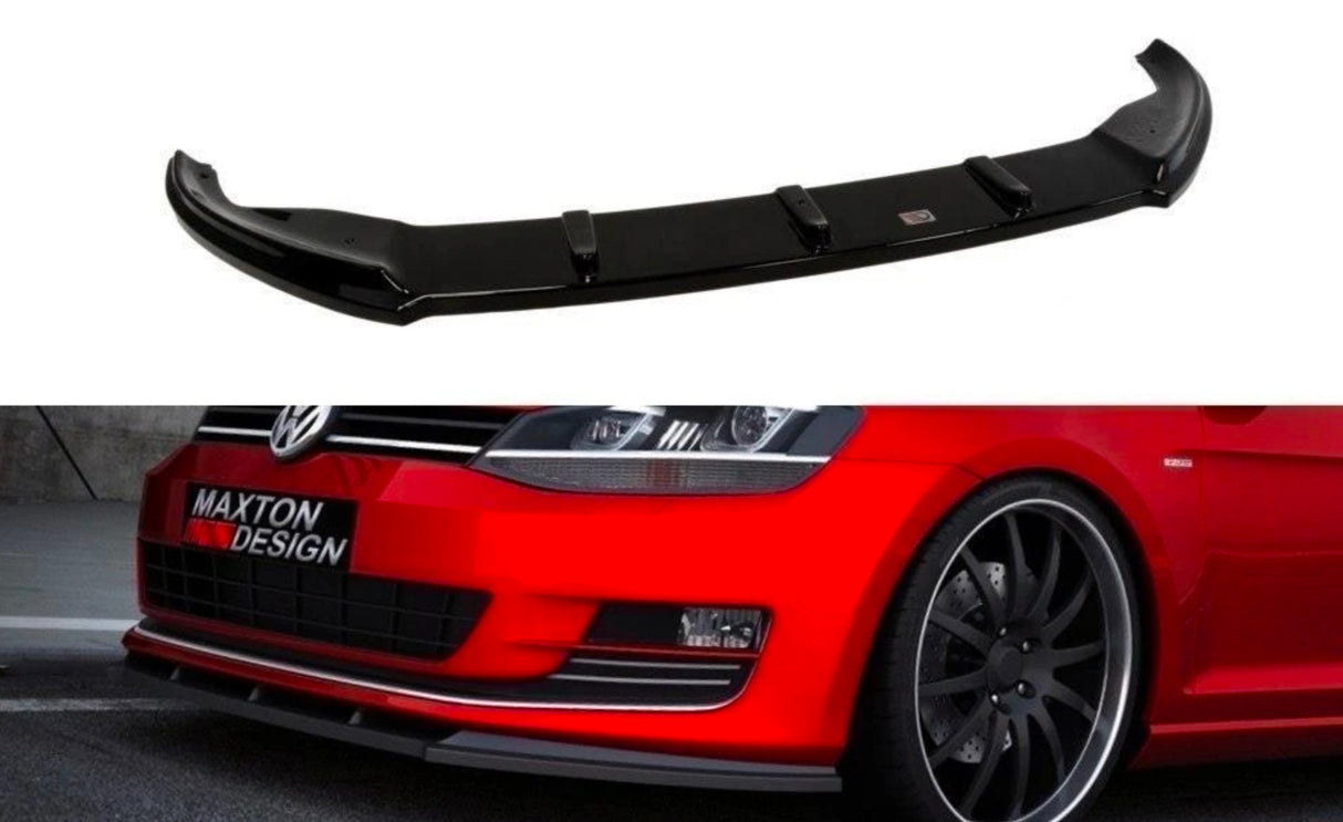 MAXTON DESIGN | Front Splitter (VW Golf MK7 TSI/TDI) - ModsDirect