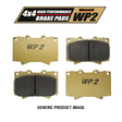 WinmaX WP2 4x4 Heavy Duty Brake Pads Isuzu D4x4 Heavy Duty Brake PadsMax - ModsDirect