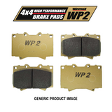 WinmaX WP2 4x4 Heavy Duty Brake Pads Isuzu D4x4 Heavy Duty Brake PadsMax - ModsDirect