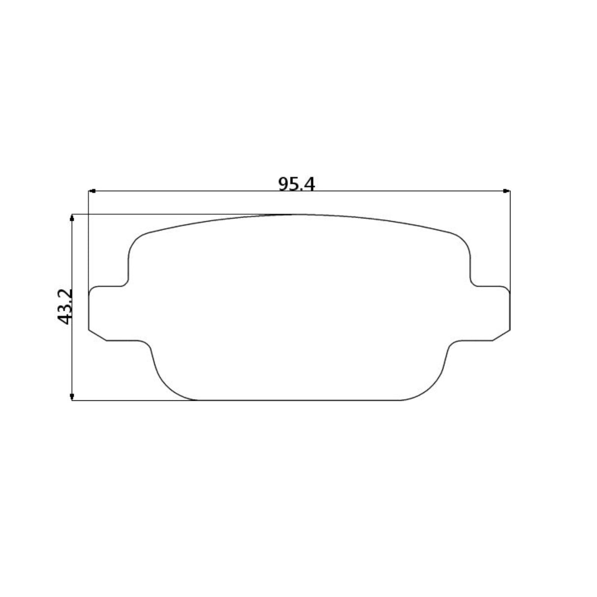 WinmaX W5 Performance Trackday Brake Pads Ford Focus RS - ModsDirect