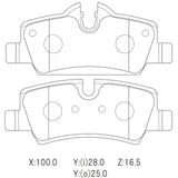 WinmaX W3 Performance Trackday Brake Pads MINI F56 - ModsDirect