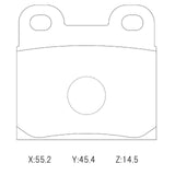 WinmaX W3 Performance Trackday Brake Pads Porsche 911 (65 - ModsDirect