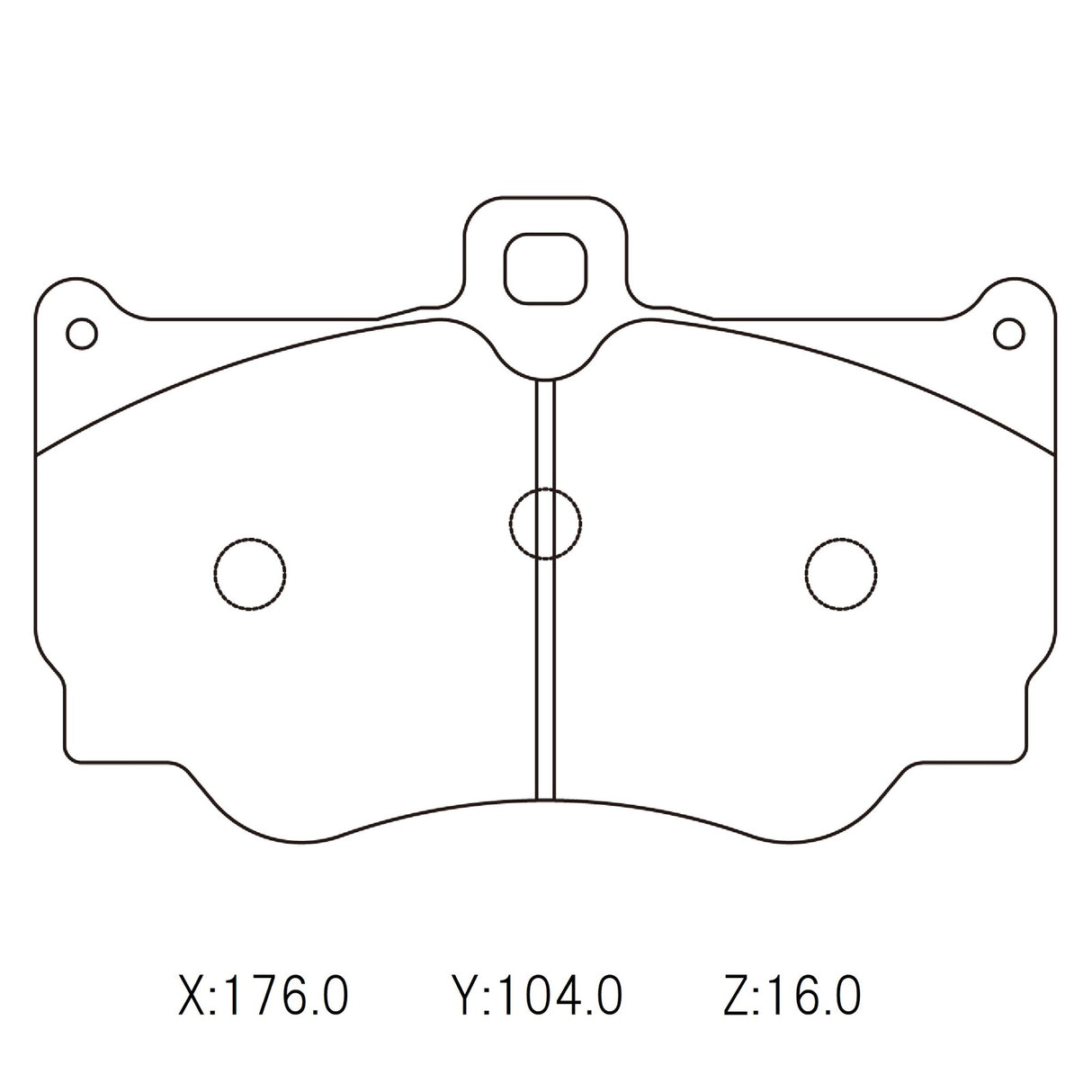WinmaX W1 Street Performance Brake Pads Alcon CAR17 Caliper - ModsDirect