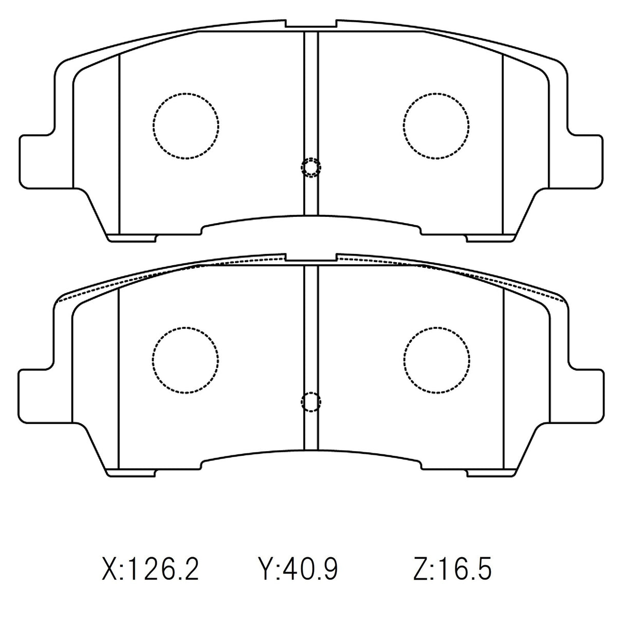 WinmaX W2 Street Performance Brake Pads Ford Mustang FM/FN - ModsDirect