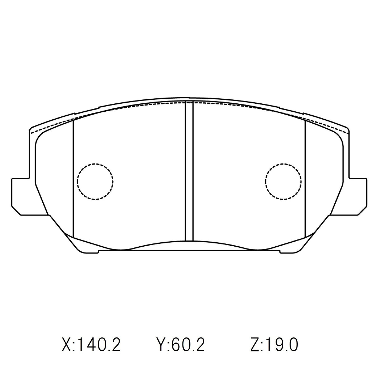 WinmaX W1 REAR Street Performance Brake Pads Hyundai i30N - ModsDirect