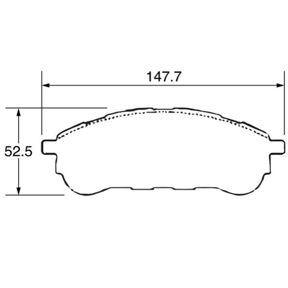 WinmaX WP2 4x4 Heavy Duty Brake Pads Ford Ranger Raptor 2019 - ModsDirect