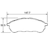 WinmaX WP2 4x4 Heavy Duty Brake Pads Ford Ranger Raptor 2019 - ModsDirect