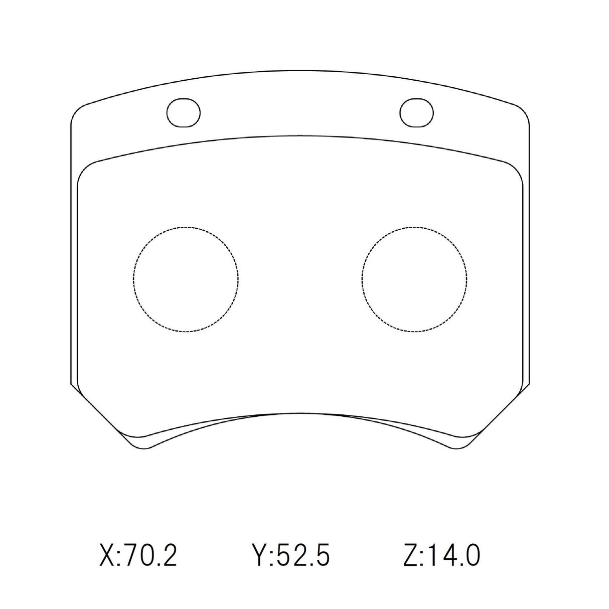 WinmaX W5 Performance Trackday Brake Pads AP CP2399 2pot (TCR Rear) - ModsDirect