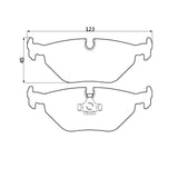 WinmaX W5 Performance Trackday Brake Pads BMW 3 series (E36) - ModsDirect