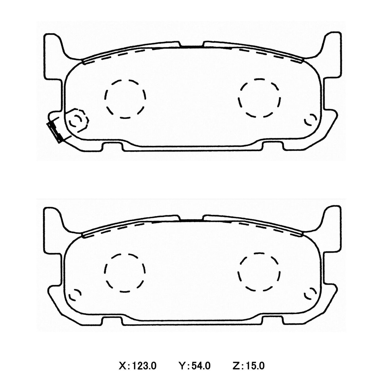 WinmaX W5 Performance Trackday Brake Pads Mazda MX5 NB8B - ModsDirect