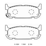 WinmaX W5 Performance Trackday Brake Pads Mazda MX5 NB8B - ModsDirect