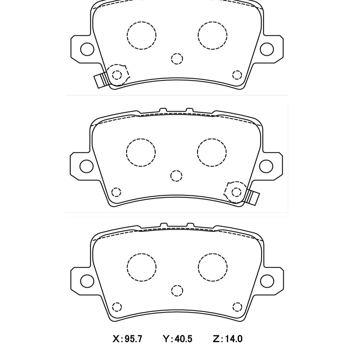 WinmaX W1 Street Performance Brake Pads Civic FN2 TYPE R - ModsDirect