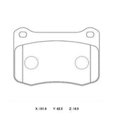 WinmaX W7 Race Brake Pads Lexus IS - ModsDirect