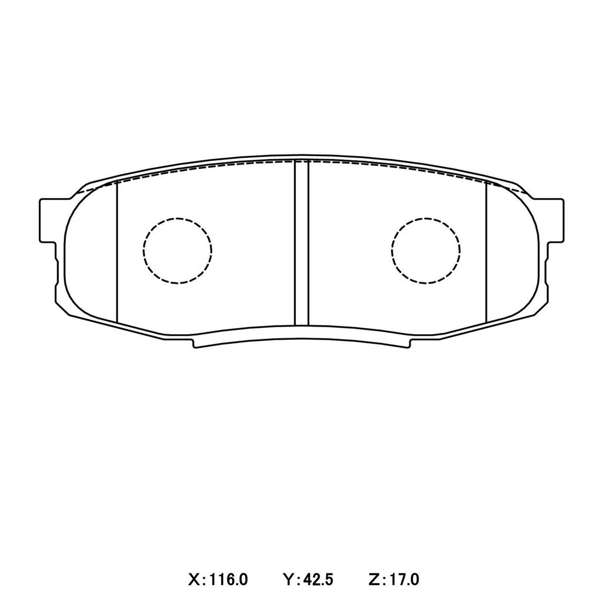 WinmaX WP2 4x4 Heavy Duty Brake Pads Toyota Landcruiser 200 - ModsDirect