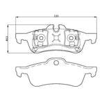 WinmaX W3 Performance Trackday Brake Pads Mini One / JCW / Cooper (R53) - ModsDirect