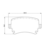 WinmaX W6.5 Race Brake Pads Volkswagen Golf V, VI / Audi TT / S3 - ModsDirect