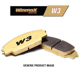 WinmaX W3 Performance Trackday Brake Pads Fita Uno Turbo - ModsDirect