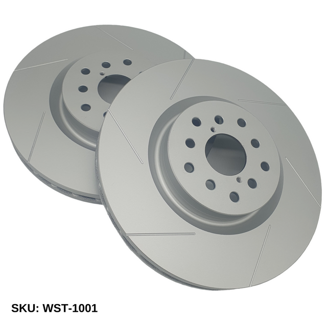 WinmaX WST Slotted FRONT Brake Discs Subaru STI GD/GR/GV,-BRZ Ts Brembo, Toyota 86 Brembo - ModsDirect