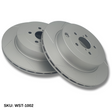 WinmaX WST REAR Slotted Brake Discs Subaru BRZ Ts Brembo - ModsDirect