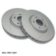 WinmaX WST Performance FRONT Slotted Brake Discs Mitsubishi EVO 5-9 Front - ModsDirect