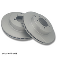 WinmaX WST Performance REAR Slotted Brake Discs Mitsubishi EVO 5-9 - ModsDirect