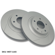 WinmaX WST REAR Performance Slotted Brake Discs Mazda RX8 - ModsDirect