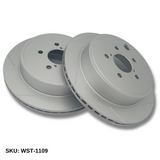 WinmaX WST Performance Slotted Brake Discs Toyota 86 GTS, GR86, Subaru BRZ Rear - ModsDirect