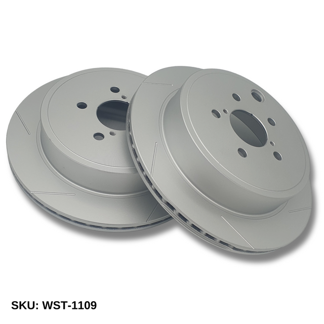 WinmaX WST Performance Slotted Brake Discs Toyota 86 GTS, GR86, Subaru BRZ Rear - ModsDirect