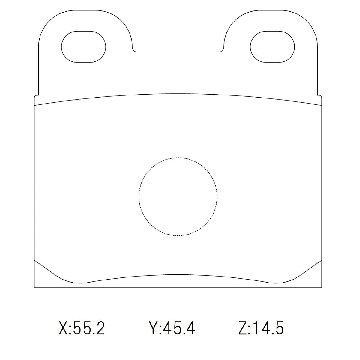 WinmaX W3 Performance Trackday Brake Pads Porsche 911 (65