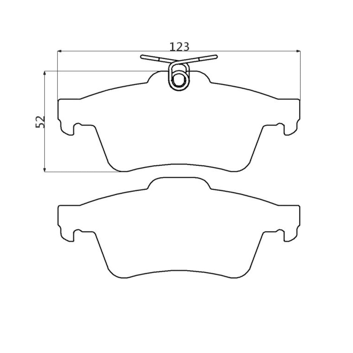 WinmaX W6.5 Race Brake Pads Ford Focus ST, RS
