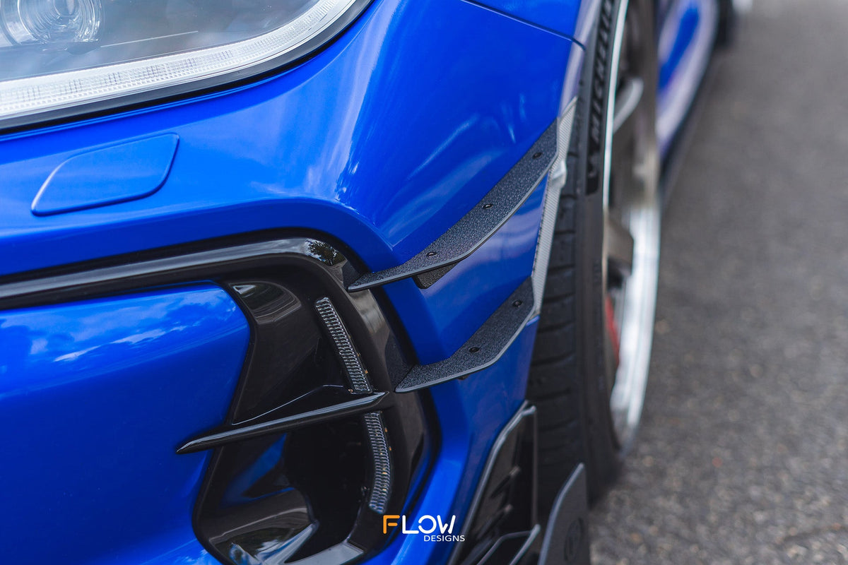 ZD8 BRZ STI Front Bumper Canards