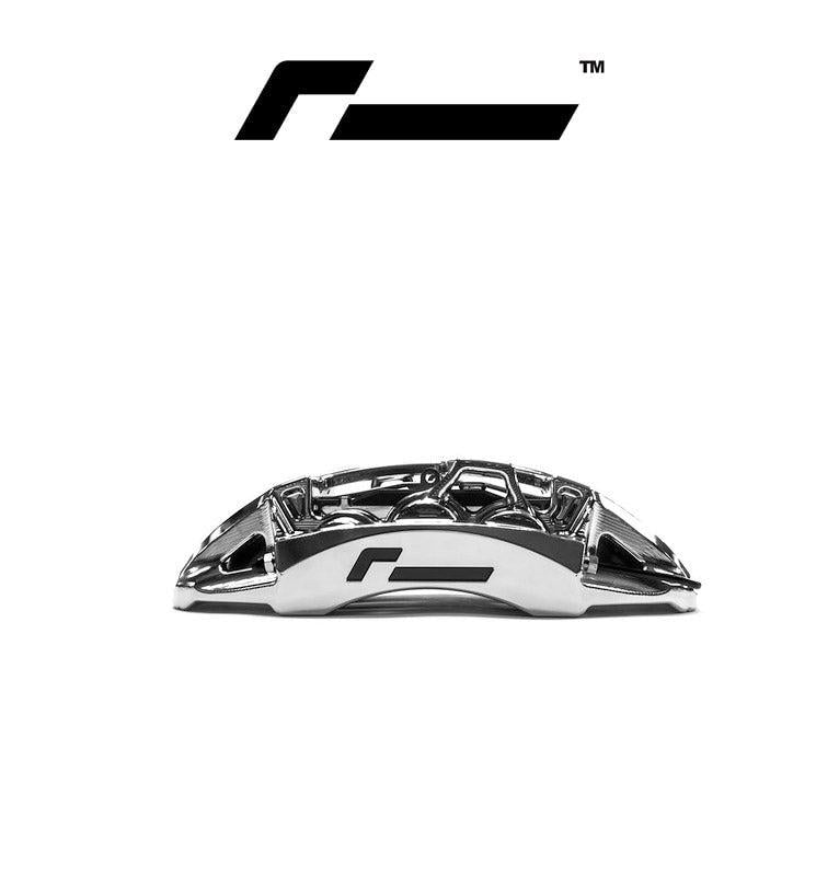 RacingLine Stage 3 Forged Monoblock FULL Brake Assembly Kit 355mm- Chrome